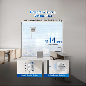 ECOVACS WINBOT W2S OMNI Window <b>Cleaning</b> Robot - Product Image 4