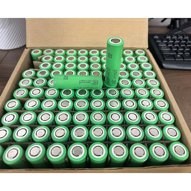 Cylindrical 21700 Lithium Ion Battery Cells Battery Packs New Rechargeable Samsung 4000mAh 5000mAh 4Ah 5Ah 3.7V