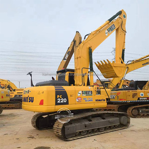 รถขุดไฮดรอลิกแบบตีนตะขาบ Komatsu PC220-8 มือสอง ปี 2022 พร้อมเครื่องยนต์และเกียร์ ราคาถูก - Product Image 1