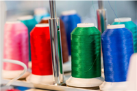 Fils Polyester brodé Machine, 100% g 75D, 2 mètres/lot, pour broder le fil Polyester