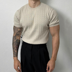 针织T恤工厂服装 空白T恤 定制T恤 高品质男装 设计师品牌服装 批发服装 热门供应商 - Product Image 2