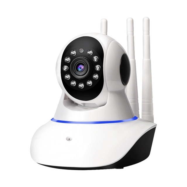 Verto Good Quality 1080P Wireless IP Camera V380 2mp Cheap Wifi Ip Indoor 2 Ways Audio 3 Antennas Camera
