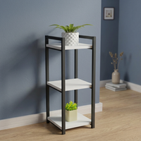 Support de plantes en métal multi-niveaux, durable, écologique, pour l'intérieur et l'extérieur