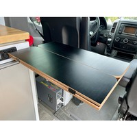 Accessoires de camping, meubles, table pliante murale en bois, accessoire d'intérieur pour camping-car, table pour camping-car, table d'extérieur