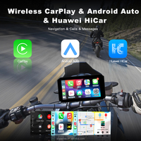 Navegador GPS para Motocicleta a Buen Precio de 5.5 Pulgadas, Pantalla Inteligente IP67 a Prueba de Agua con CarPlay Inalámbrico