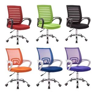 Chaise de bureau en tissu maillé pour ordinateur, dossier moyen, confortable, prix bas, 2026, à vendre - Product Image 6