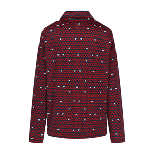 Pigiami invernali <span class=keywords><strong>di</strong></span> lusso pantaloni lunghi a maniche lunghe tute da <span class=keywords><strong>notte</strong></span> Vintage con motivo a <span class=keywords><strong>cuore</strong></span> pigiami da donna - Product Image 4