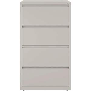 Alera Light Gray 4-Drawer Lateral <b>File</b> 30\" X 18.62\" X 52.5\" Metal 4 Legal/Letter-Size <b>File</b> Drawers - Product Image 1