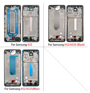 Telaio centrale telaio telaio telaio custodia <span class=keywords><strong>per</strong></span> Samsung <span class=keywords><strong>galaxy</strong></span> A33 <span class=keywords><strong>A52</strong></span> A52S A72 <span class=keywords><strong>A52</strong></span> 5G A54 A73 Lcd telaio centrale custodia lunetta - Product Image 3