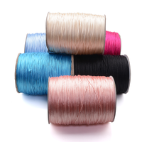 Cordons en nylon de 1,5 mm d'épaisseur pour la fabrication de bracelets et de colliers, artisanat de bijoux, bricolage