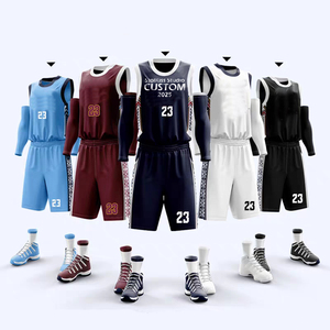 Uniformes de basket-ball unisexes de haute qualité personnalisables pour adultes, couleur unie avec logo, nom de l'équipe, taille plus, équipement de basket-ball pour adultes - Product Image 1