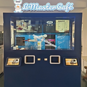 <span class=keywords><strong>Robot</strong></span> AI <span class=keywords><strong>Robot</strong></span> intelligente inciso Barista azione delizioso caffè Latte REobot caffè distributore automatico - Product Image 2