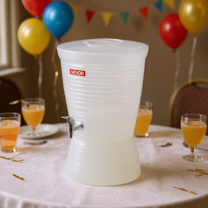 Vevor Plastic <b>Beverage</b> <b>Dispenser</b> 2.64 Gal With Spigot For Parties - Product Image 2