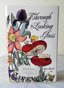 Vase <span class=keywords><strong>de</strong></span> <span class=keywords><strong>livre</strong></span> en céramique <span class=keywords><strong>de</strong></span> 8 pouces à travers le verre personnalisé votre propre conception - Product Image 3