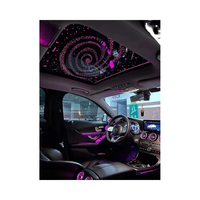 Classe S W223 Atmosphère Lumière Toit Haut-Parleur 64 Couleurs Lampe LED 12V Auto LED Berlin Plafond Haut-Parleur W223 Nouveau Arrière
