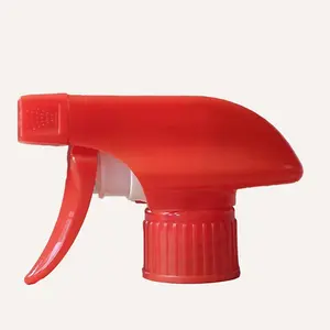 Populaire Aangepaste Kleur 28/400 28/410 Tuin Volledig Plastic Trigger Sproeier Voor Het Reinigen Van Vloeibare Waterfles