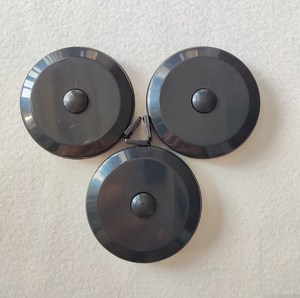 New Đen <span class=keywords><strong>Mini</strong></span> Tự Động Có Thể Thu Vào May Băng Đo Mềm Nhựa Mềm Cai Trị Matte Trường Hợp Quần Áo Đo Băng Quà Tặng Gương - Product Image 6