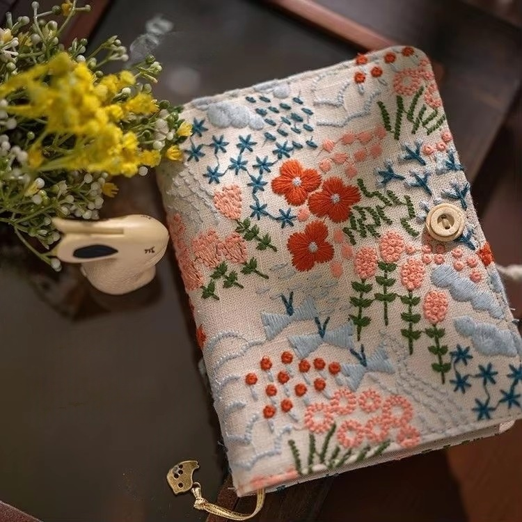 Flower sea embroidery (ash bottom ins style)