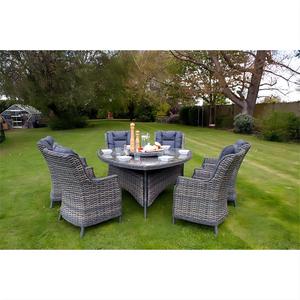 Set da pranzo in Rattan con balcone a 6 posti tavolo triangolare in Rattan <span class=keywords><strong>Lazy</strong></span> <span class=keywords><strong>Susan</strong></span> - Product Image 5