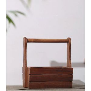 Деревянные корзины и корзины для хранения, кухонные контейнеры и подарочная корзина - Product Image 5