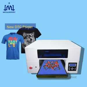 dtg printer a4 A2 Tshirt Printer Large size industrial direct image printer