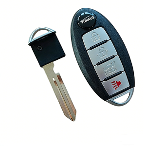 กุญแจรีโมทรถยนต์อัจฉริยะคุณภาพสูง 4 ปุ่ม สำหรับ Infini Smart Card 433 mhz ชิป 4A อุปกรณ์เสริมกุญแจรถยนต์ SUV รุ่น S180144701 KR5TXN1 - Product Image 1