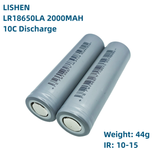 Pin LISHEN 18650 LR1865LA 3.7v 2000mAh 10C xả dòng cao, loại A+, pin NCM, pin sạc lại, pin chu kỳ sâu cho xe RV - Product Image 2