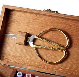 木製ソーイングキットボックスオーガナイザーアクセサリー付きキットソーイングキットバスケット初心者/大人/子供/女性/男性用 - Product Image 5