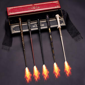Varita de Harry Potter, Varita de Dumbledore, Varita Mágica, Regalo de Cumpleaños, Juguete, Varita de Hermione que Escupe Fuego - Product Image 1