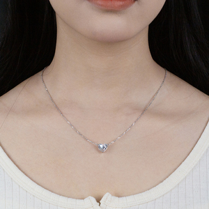 Messi Jewelry MSN-621 18K White Gold of Women's Diamond Necklace - Product Image 5