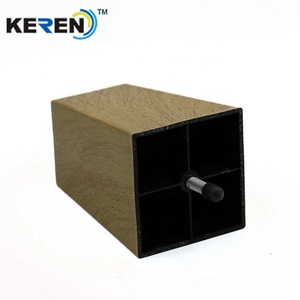 Patas de plástico para muebles, funda cuadrada italiana para sofá, 120mm, a la venta - Product Image 2
