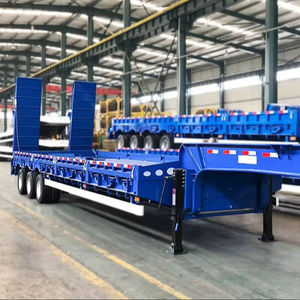 Offre spéciale : 3/4/5/6/7 essieux, capacité de 40 à 100 tonnes. Transport de machines lourdes. Véhicules à faible charge. Semi-remorques. - Product Image 5