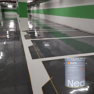 Revêtement de sol époxy à base d'eau, écologique et inodore, liquide, résistant à l'usure, peinture pour sols intérieurs/extérieurs - Product Image 6