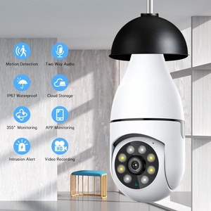5G Wifi IP E27 Bulb Surveillance CCTV PTZ PTZ Cameras Night Vision Wireless Home 3MP HD CCTV Wireless Network Security <b>Camera</b> - Product Image 2