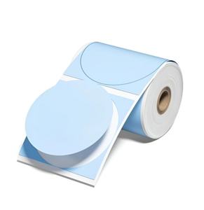 Nouveau papier d'étiquettes rondes de remplacement 50*50mm pour mini imprimante de poche <span class=keywords><strong>Phomemo</strong></span> M110 M200 <span class=keywords><strong>M220</strong></span> M221 - Product Image 4