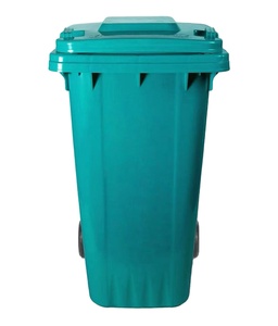 Contenedor de <span class=keywords><strong>Basura</strong></span> <span class=keywords><strong>con</strong></span> Ruedas de HDPE de Alta Resistencia, Contenedor de Residuos Comercial para Exteriores, Bote de <span class=keywords><strong>Basura</strong></span> <span class=keywords><strong>con</strong></span> <span class=keywords><strong>Pedal</strong></span> para Uso Municipal - Product Image 4