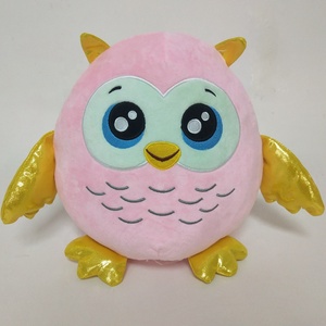 Nuovo Design personalizzato luminoso animale morbido peluche peluche giocattoli animali gufo peluche - Product Image 3