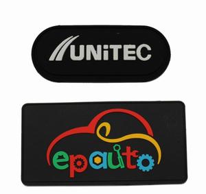 Bản vá lỗi 3D móc và vòng lặp ủng hộ nhãn huy hiệu tùy chỉnh dập nổi logo thương hiệu PVC cao su mềm PVC sắt-on ủng hộ theo yêu cầu 7-10 ngày - Product Image 3