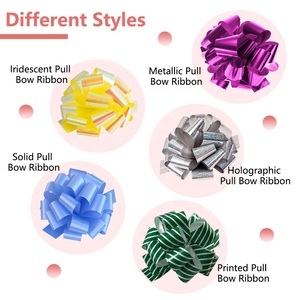 Ruban métallique en plastique PP pour nœuds à tirer, idéal pour la décoration de voitures et l'emballage de cadeaux - Vente en gros du fabricant - Product Image 6