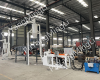 Línea de producción de polvo y granulación de lingotes de aleación de magnesio pequeña fundición a presión inyección semisólida