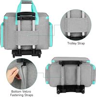 Sac de transport à roulettes personnalisé pour machine à coudre, avec fermeture éclair, compatible avec la plupart des machines à coudre standard