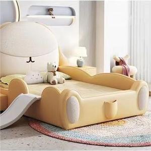 Cameretta di lusso per bambini arredata con scivolo divertente <span class=keywords><strong>letto</strong></span> di stoccaggio per bambini a doppia dimensione - Product Image 3