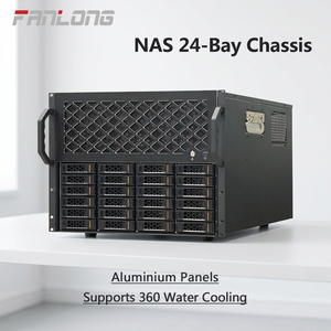 24-drive Nas case Rackmount Support ATX Motherboard Redundant Power Supply 360 Water-cooled Storage <strong>Server</strong> - Product Image 1