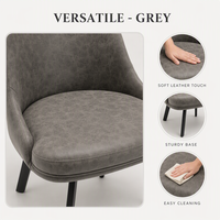 Mobilier commercial direct usine, support OEM/ODM, chaise de salle à manger en cuir PU, tabouret de bar industriel de studio, chaises de bar pivotantes