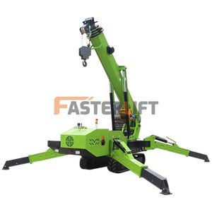 Mini Grúa Araña Eléctrica de Doble Potencia, Grúas Araña Móviles de 10m 15m, Maquinaria para Trabajos en Interiores con Certificado CE EPA EURO5 - Product Image 5