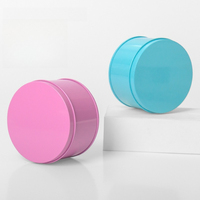 Boîtes en métal, boîtes à thé, boîtes en fer blanc, petites boîtes rondes, boîtes à bonbons de mariage, coffrets à bijoux, emballages autocollants, boîtes à bonbons en fer, personnalisables avec logo