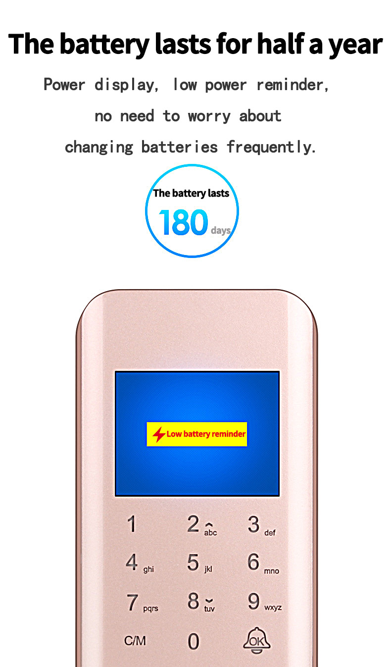 High-quality glass door fingerprint lock APP remote unlocking record multi-purpose security intelligent lock electronic smart