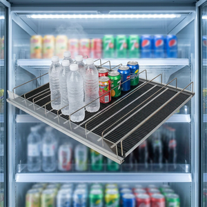 Poussoir de présentation basse température : Solutions spécialisées pour les allées de congélation - Product Image 1