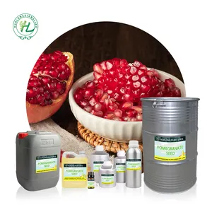 HL- Organic Fruit essential oils Supplier,1kg, Bulk Turkey Pomegranate Seed Oil Carrier Oil For Skin, Face & Hair | Cold Pressed