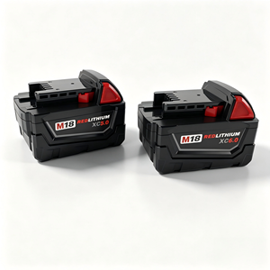 Milw M18 High Output 6.0Ah/5.0Ah 2-Pack 18650 Sel Baterai Solid State LiFePO4 Cocok untuk Alat M18 Bor Obeng Kunci Impact - Product Image 6